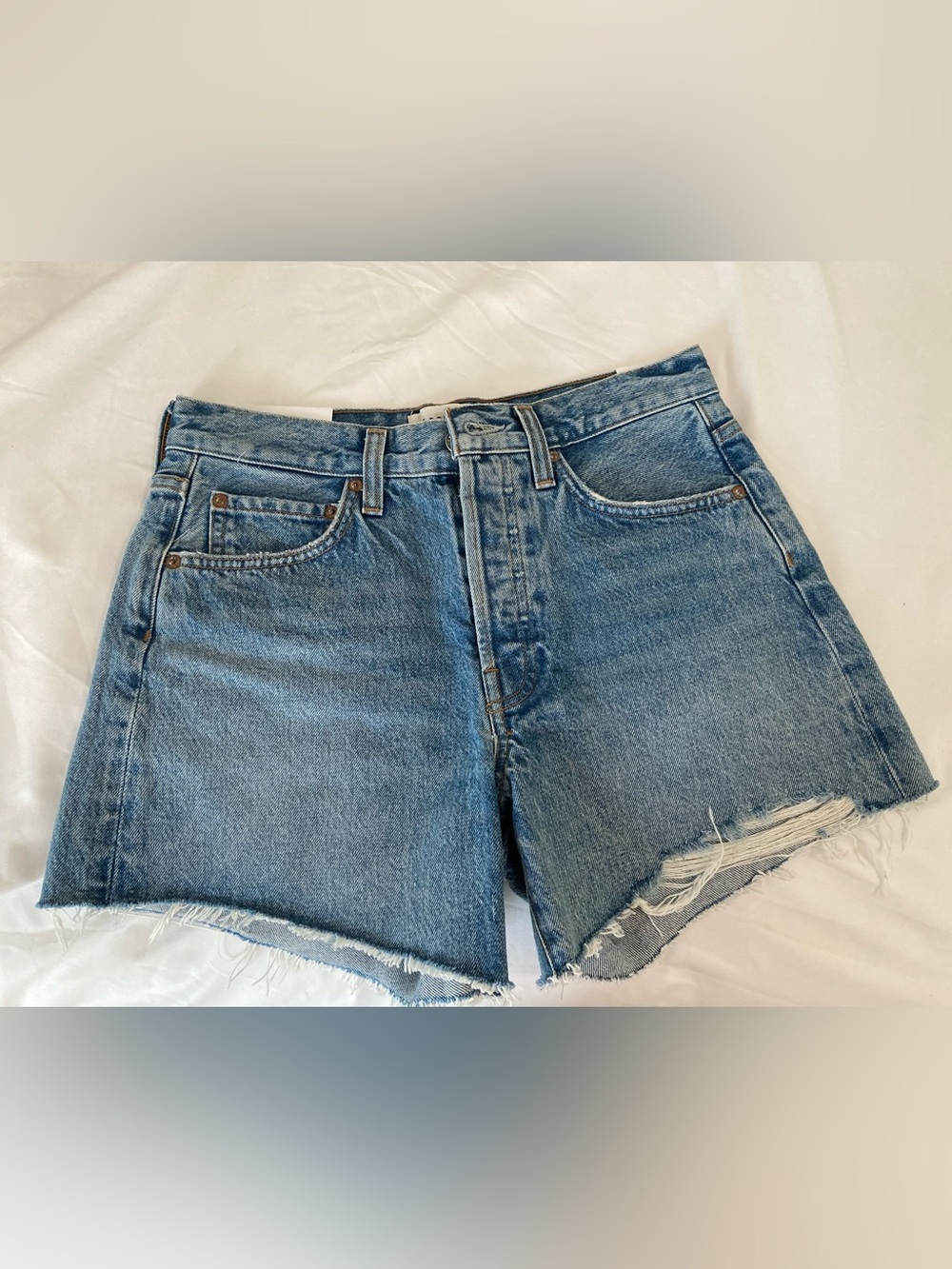 Agolde Parker long shorts